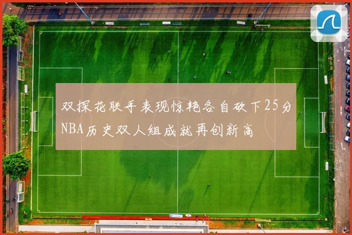 双探花联手表现惊艳各自砍下25分NBA历史双人组成就再创新高